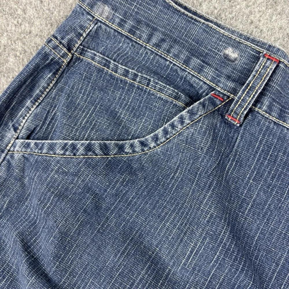 Jean Worx Denim Shorts 40 Men's Baggy Streetwear Skater Y2K Blue 90's Style‎ Hip